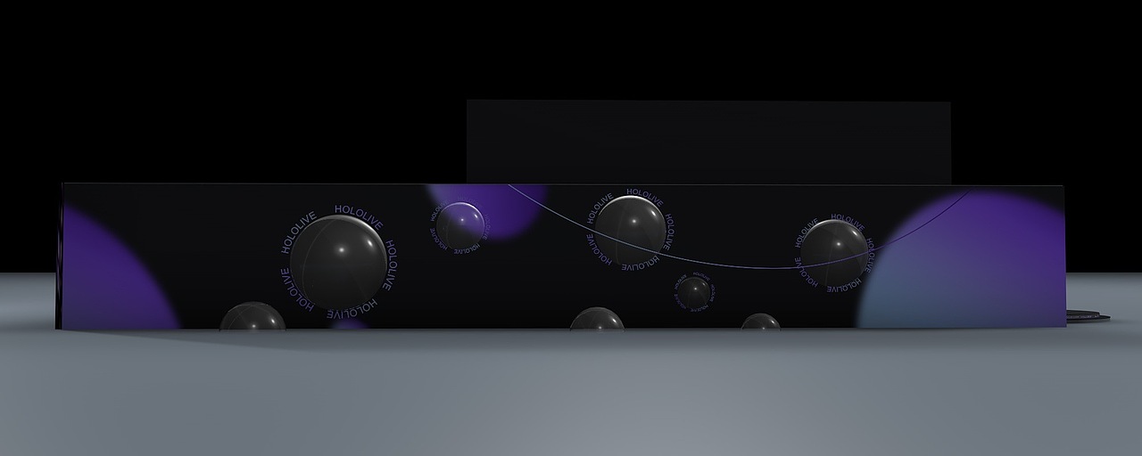 HOLO LIVE全息剧场 视觉设计/主KV/装置设计（图ZMTk4MjEzNjI4） - 展陈设计 - 站酷设计师ReasonStudio原创素材 - 站酷ZCOOL
