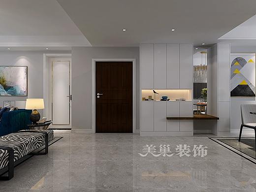 郑州广电天韵179平四室两厅现代简约案例装修效果图