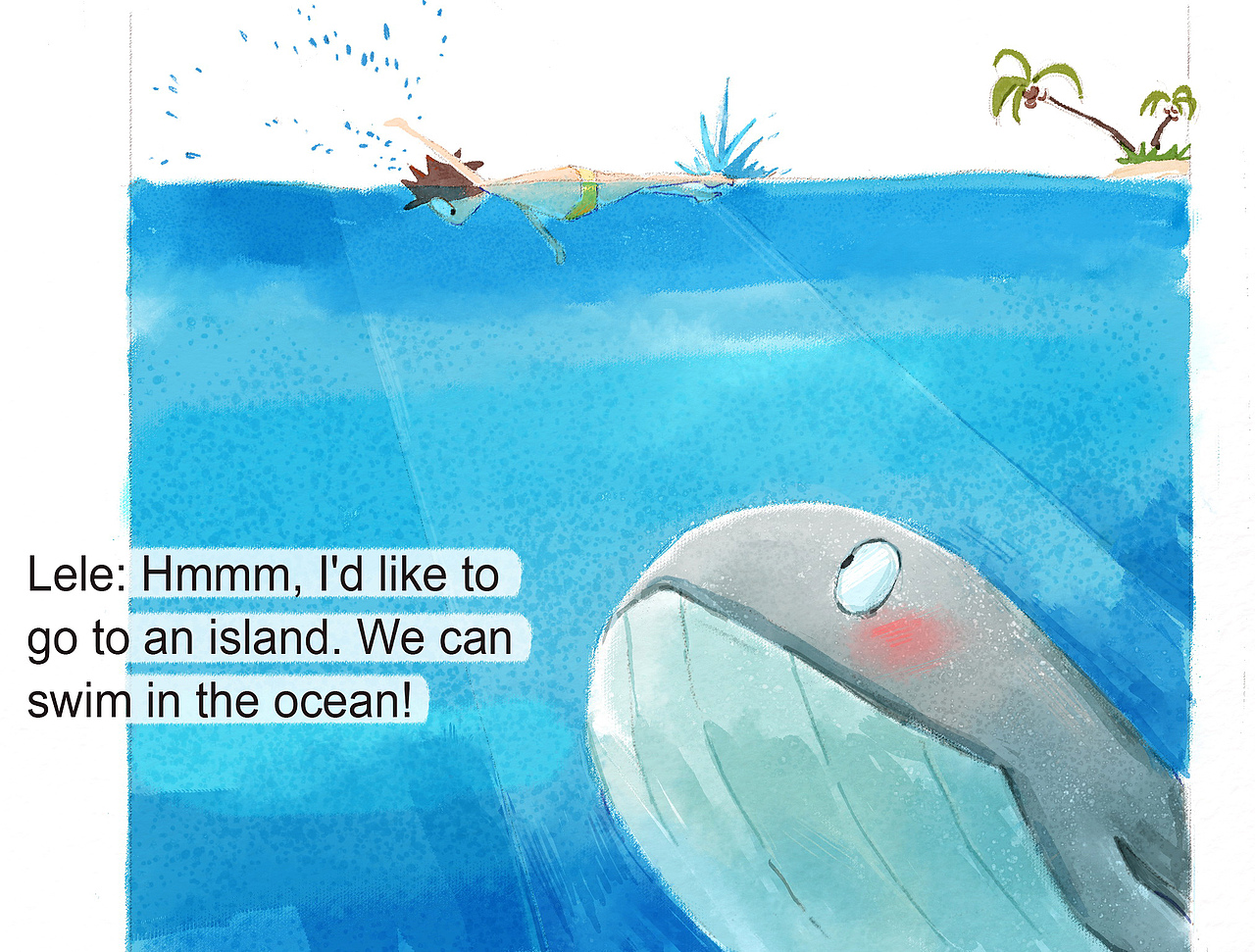 绘本故事：Where Would You Like to Go（图ZMzE1ODMxMjg=） - 儿童插画 - 站酷设计师岩_Illustration原创素材 - 站酷ZCOOL