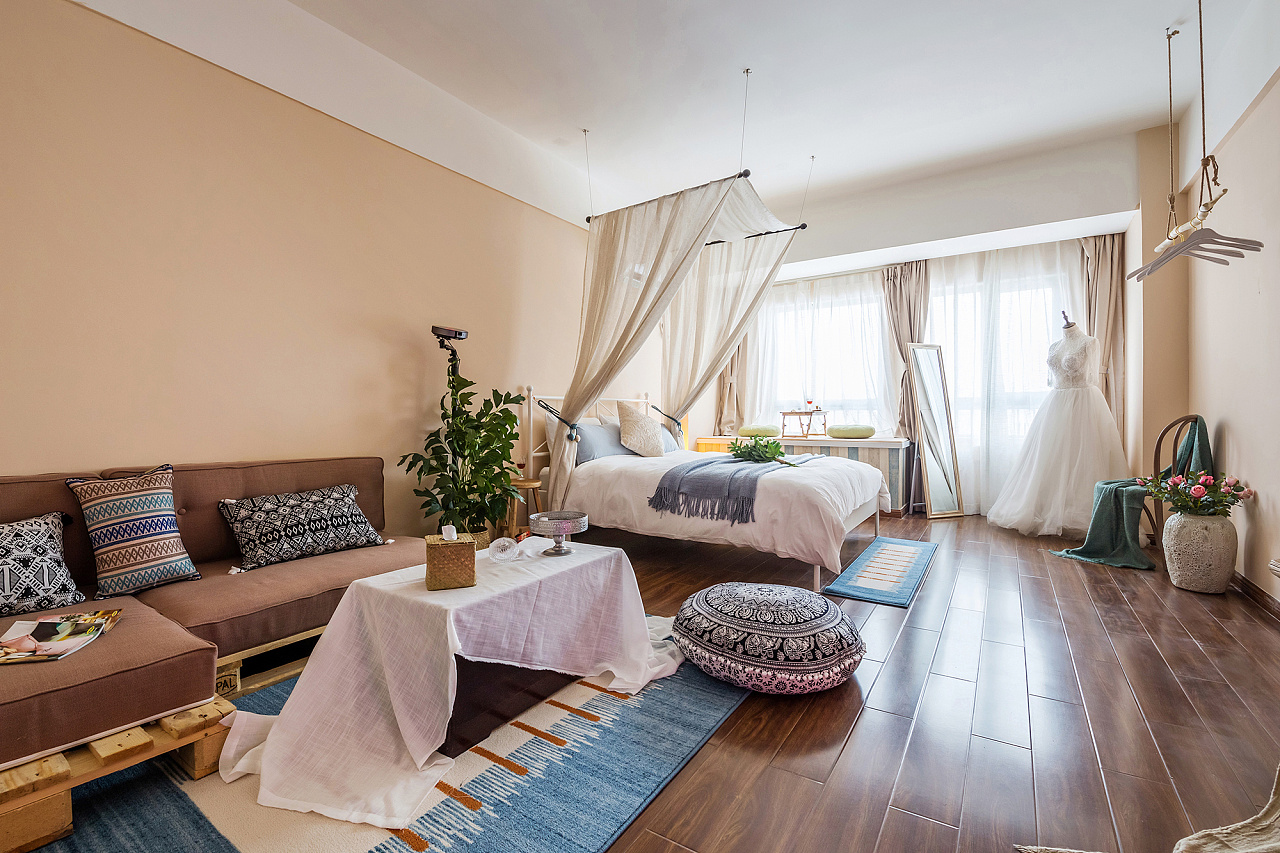 secret garden民宿,万达公馆,酒店环境人物摄影