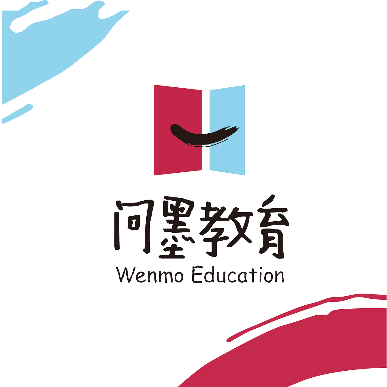 问墨教育（图ZMTc4MzkwMDQ4） - 品牌 - 站酷设计师JiaYu_阿原创素材 - 站酷ZCOOL