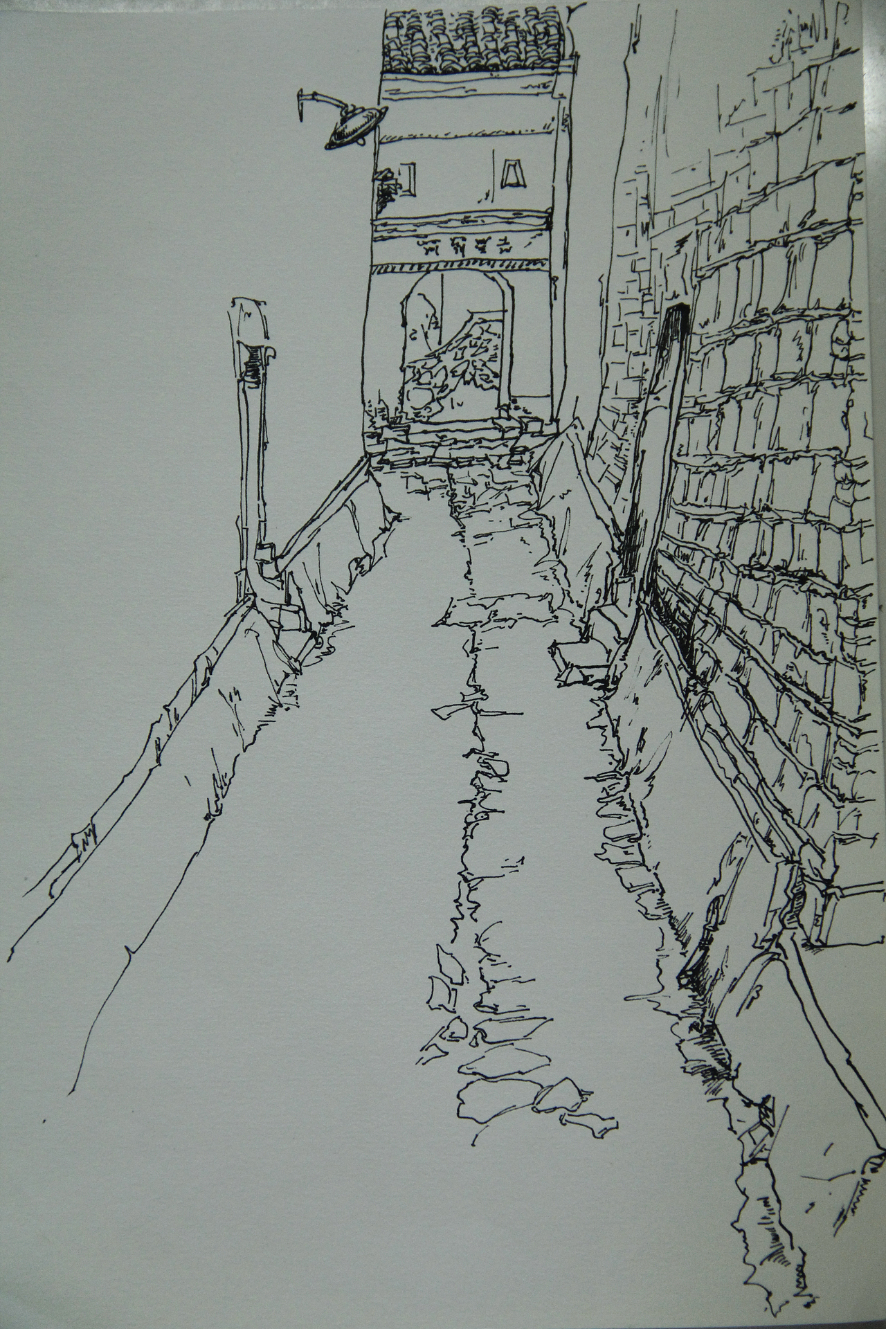 建筑场景速写（图ZNTYyNDg2MzY=） - 绘画 - 站酷设计师Fernyi原创素材 - 站酷ZCOOL