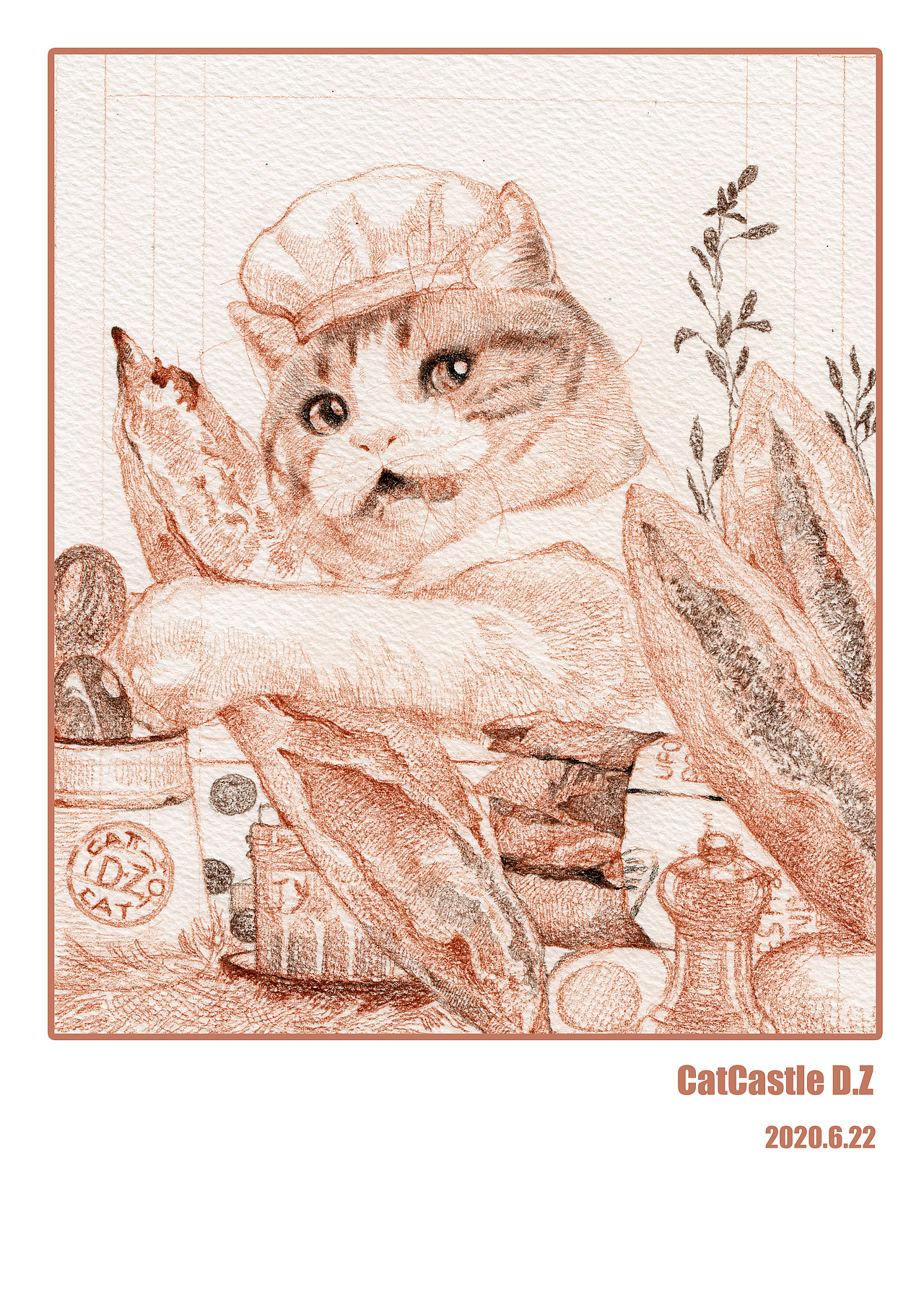 喵星烘焙师系列（图ZMjE2OTc0NjQ4） - 绘画 - 站酷设计师CatCastleDZ原创素材 - 站酷ZCOOL