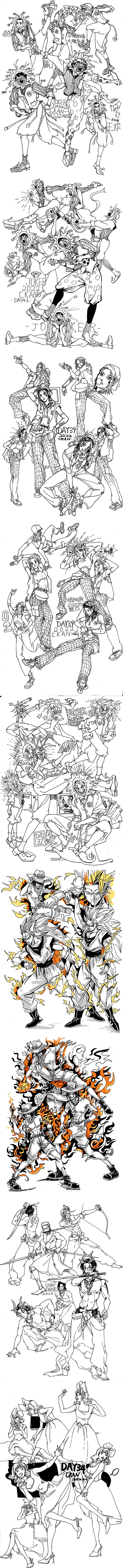 CKAN 速写练习（图ZMzIyMjczNzIw） - 创作习作 - 站酷设计师CKAN程阿砍原创素材 - 站酷ZCOOL