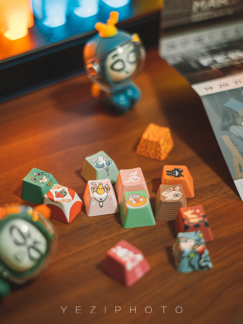 洛斐Lofree兔年限定键帽&台历（图ZMzMxMzA2Mzg0） - 产品摄影 - 站酷设计师叶少Vera原创素材 - 站酷ZCOOL