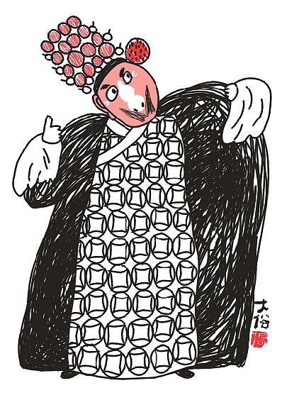 【涂鸦国粹】——我的京剧小戏画（图ZNDY2MDI5NDQ=） - 新锐潮流插画 - 站酷设计师大俗老张原创素材 - 站酷ZCOOL
