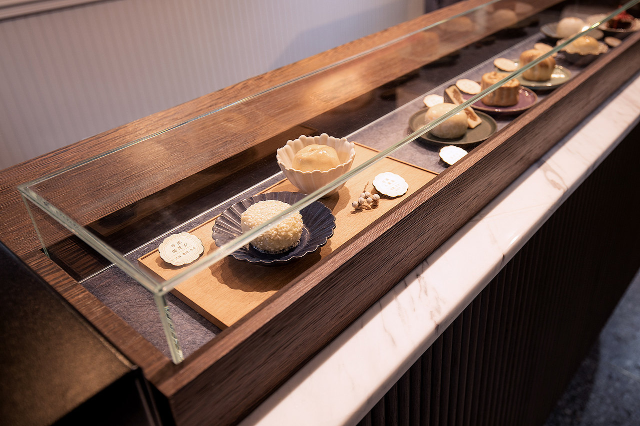 小餅展示櫃