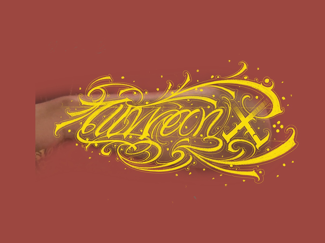 手臂外侧奇卡诺设计