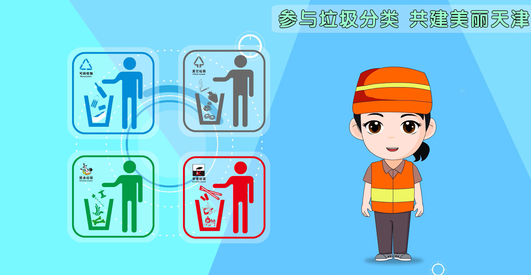 垃圾分类管理公益mg动画宣传制作