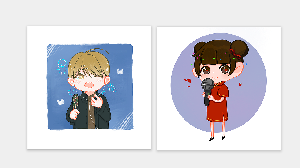 2018部分板绘合集