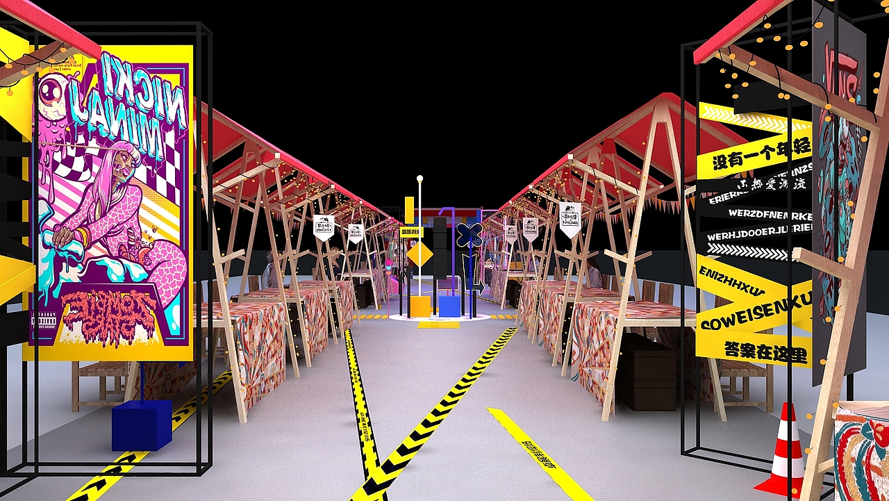 古风潮流集市（图ZMjA4MDQ4NDIw） - 其他三维 - 站酷设计师太白白白原创素材 - 站酷ZCOOL