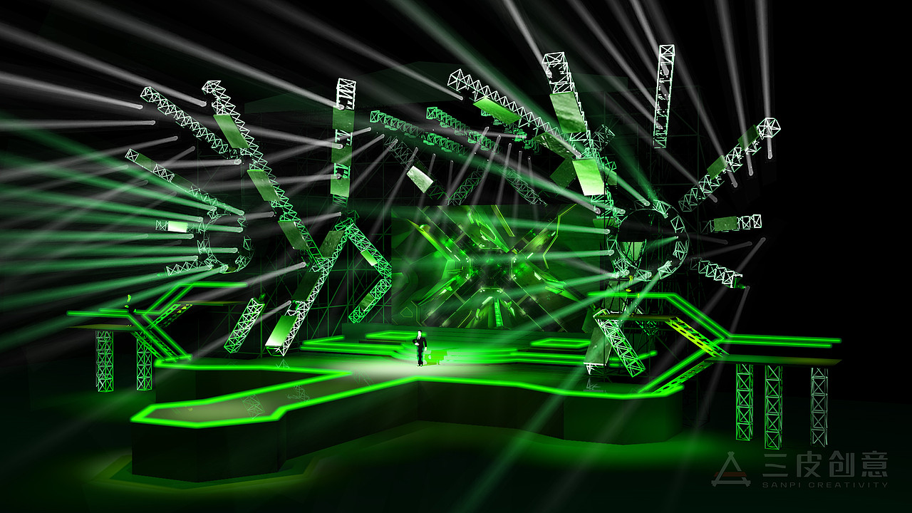 理想音乐节（图ZMTU5NjQ0MDc2） - 舞台美术 - 站酷设计师三皮创意设计波波原创素材 - 站酷ZCOOL