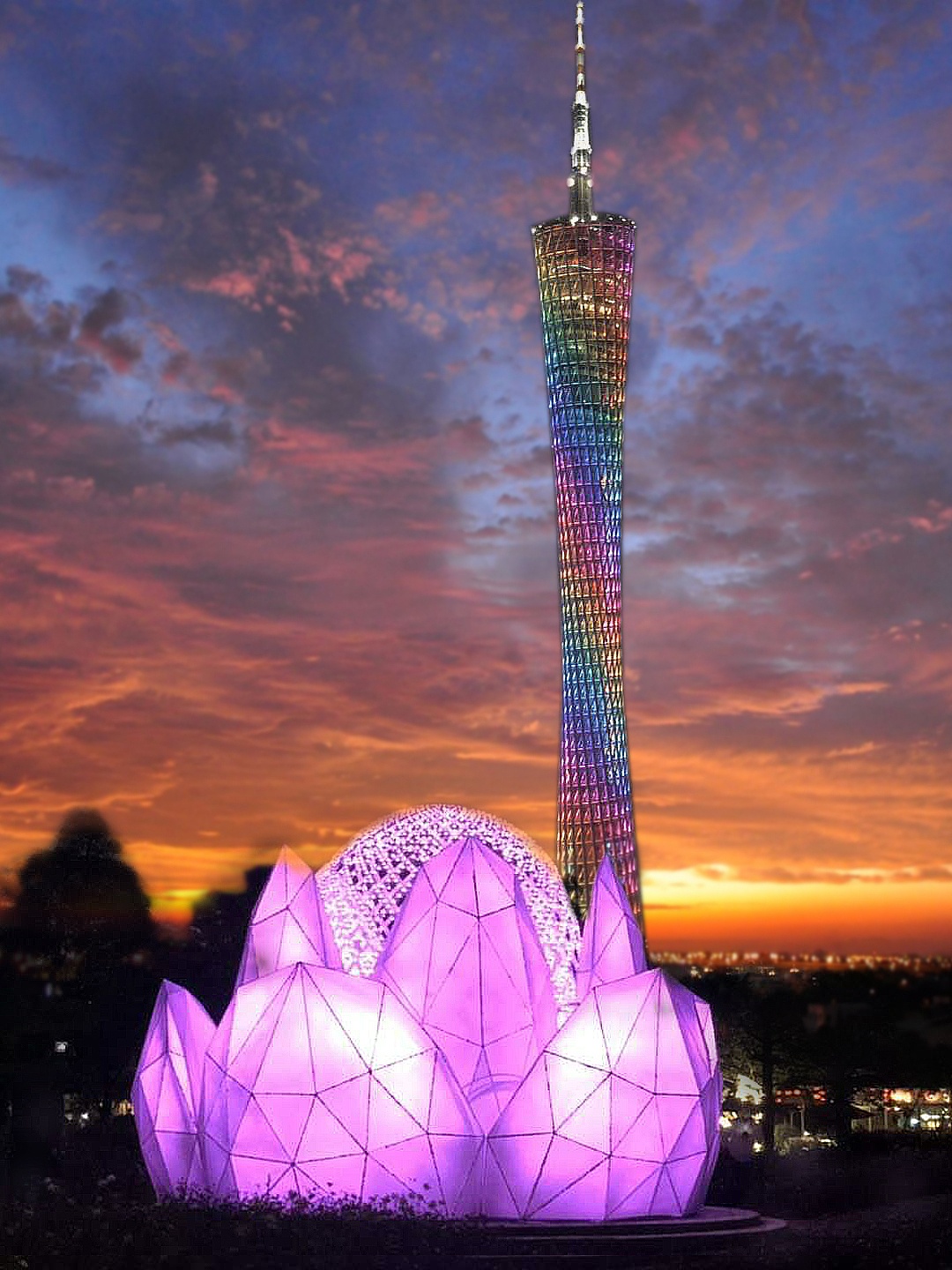 广州二沙岛莲花雕塑（图ZMTQxODkxNDk2） - 雕塑 - 站酷设计师恒隆生态农场原创素材 - 站酷ZCOOL