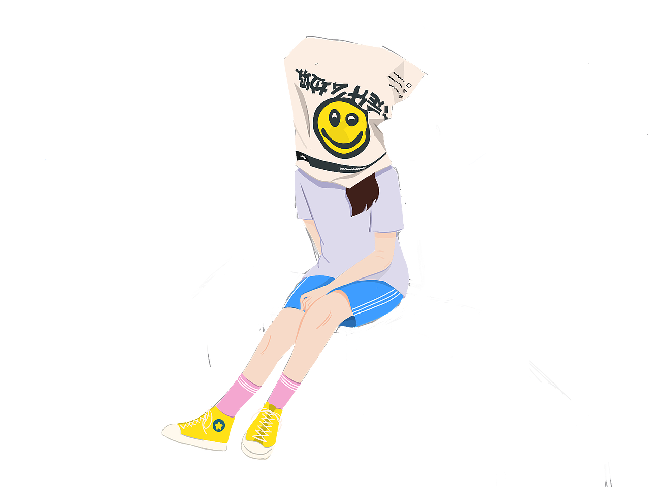 学生插画练习（图ZMTg5NDQxNzU2） - 创作习作 - 站酷设计师把肥胖传染给你们原创素材 - 站酷ZCOOL