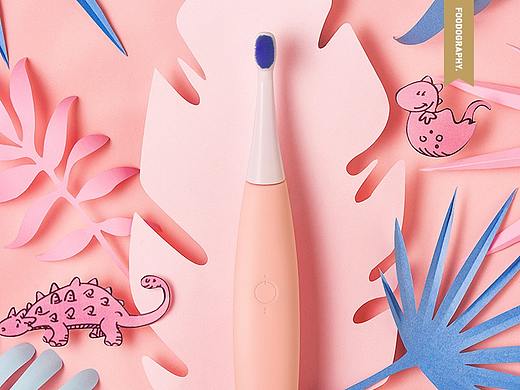 给孩子一个健康的同年 大犀儿童牙刷 ✖ foodography 