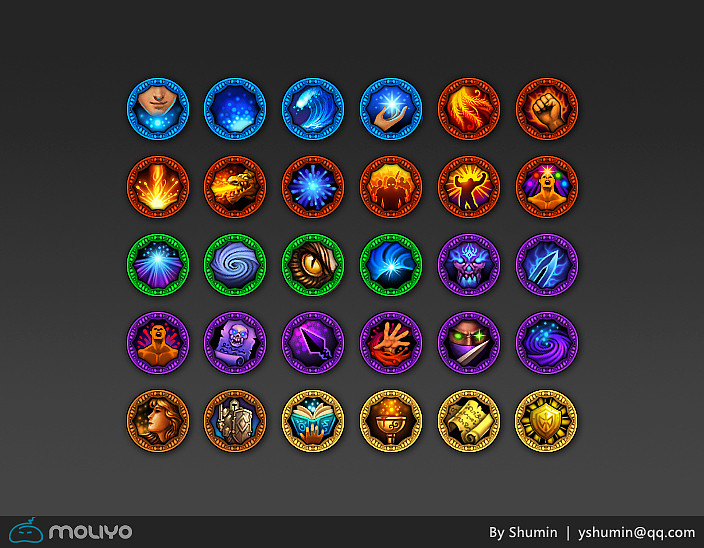 游戏ICON图标（图ZOTgxOTk0MA==） - 图标 - 站酷设计师Shumin原创素材 - 站酷ZCOOL