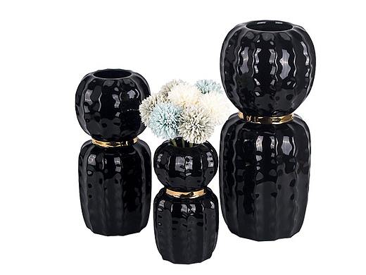 星派家居-简欧现代轻奢仙人球陶瓷花器样板间装饰摆件