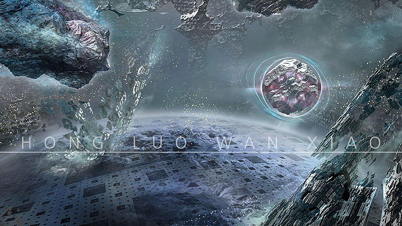 架空科幻场景（图ZMjA2ODgzMzA0） - 商业插画 - 站酷设计师红罗婉笑原创素材 - 站酷ZCOOL