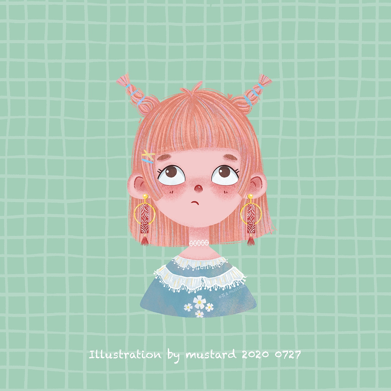 夏天很热，柠檬很酸。（图ZMjE4ODM4MTU2） - 儿童插画 - 站酷设计师芥末芥末芥末呀原创素材 - 站酷ZCOOL