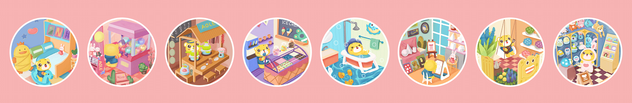 儿童节（图ZMjEwMDAzNjA4） - 商业插画 - 站酷设计师澳乐跑跑熊原创素材 - 站酷ZCOOL