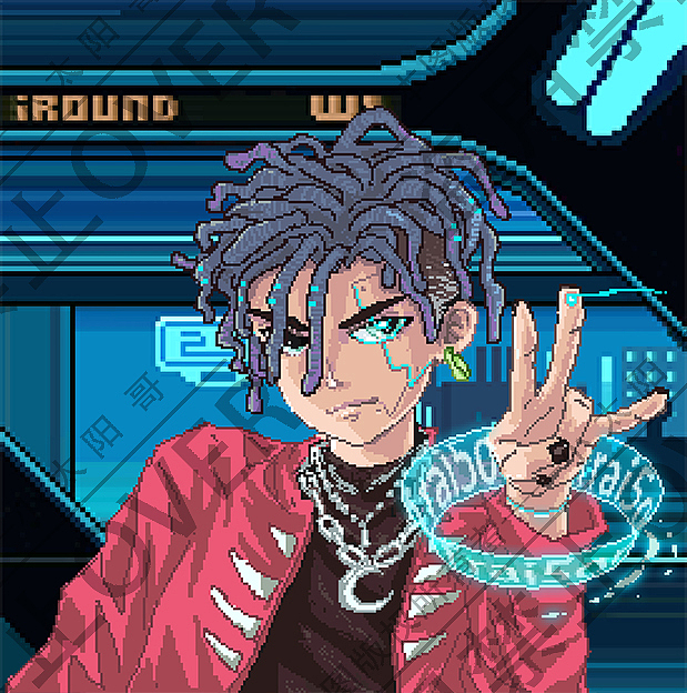 赛博朋克像素系列