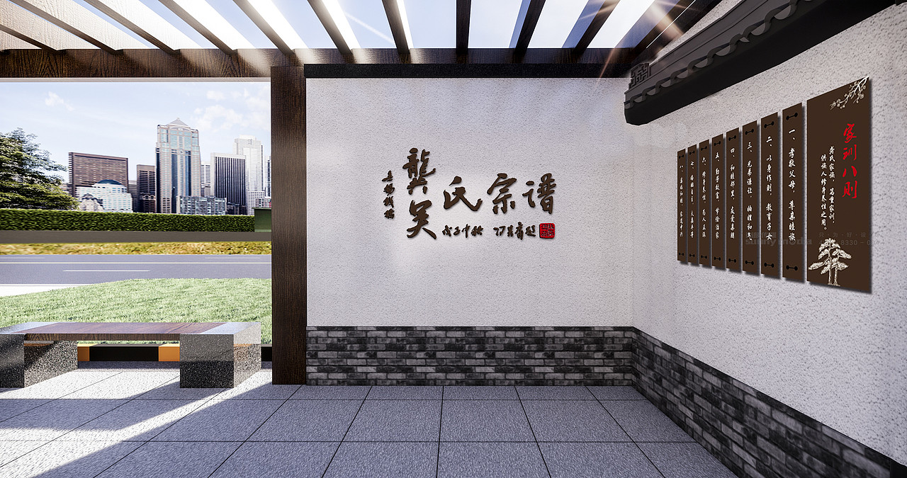 【尚麟传媒】溪南文化馆形象升级整案执行（图ZMjY3NzM4MDA4） - 景观设计 - 站酷设计师JessicaDing原创素材 - 站酷ZCOOL
