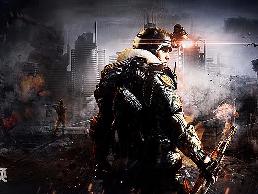 战争游戏系列海报