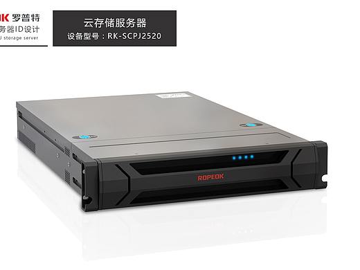 2U存储服务器外观设计