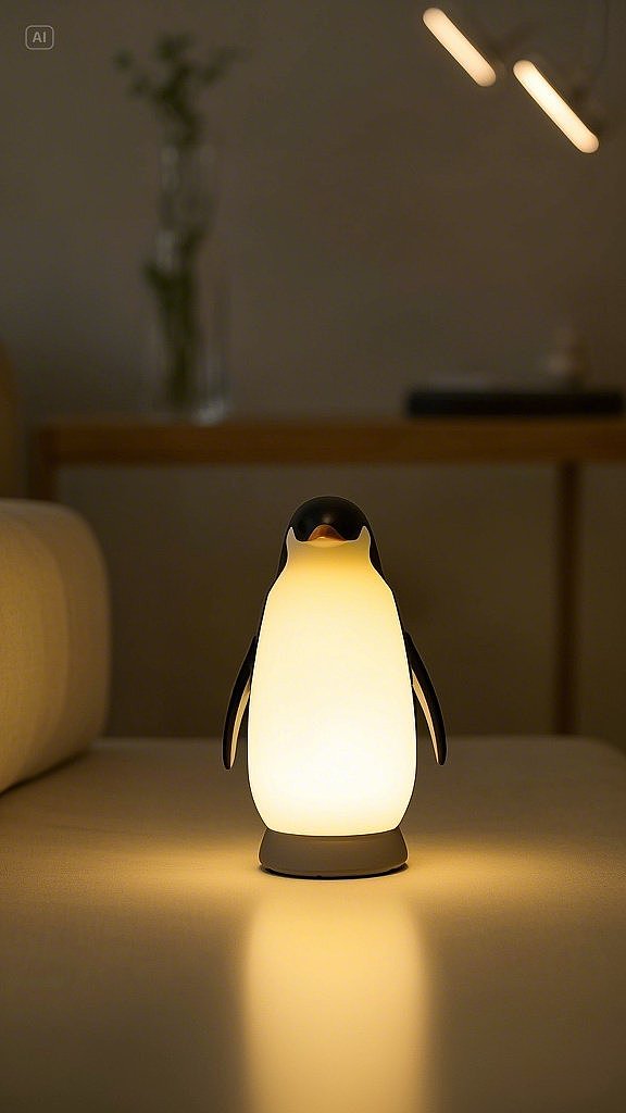 当企鹅变成灯