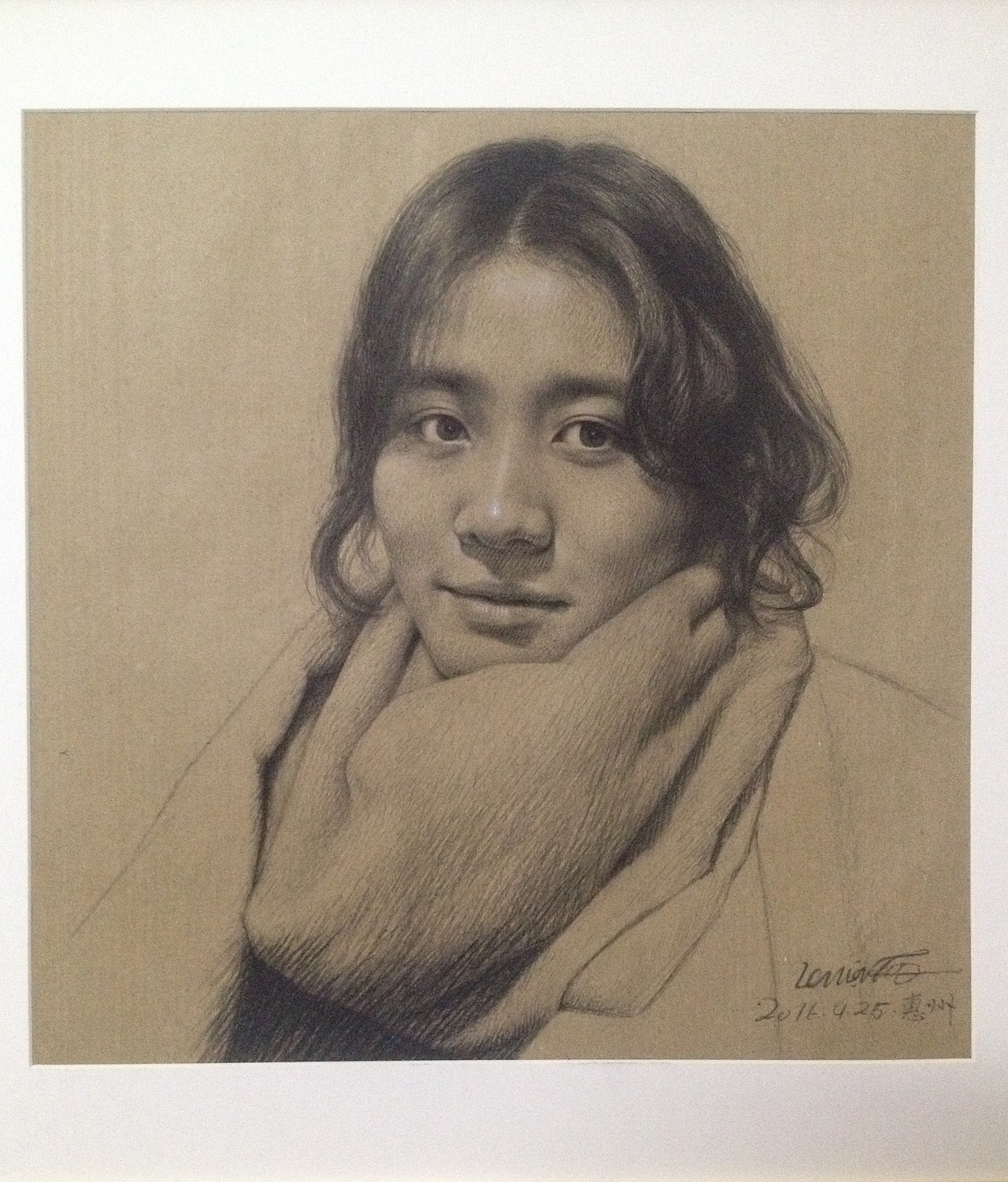素描练习——炭笔牛皮纸（图ZNjQ1MzYwODA=） - 绘画 - 站酷设计师经纬镶嵌原创素材 - 站酷ZCOOL