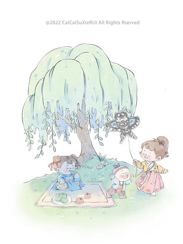 iPad植物小场景合集～（图ZMzMxMTI5MDUy） - 商业插画 - 站酷设计师菜菜速写原创素材 - 站酷ZCOOL