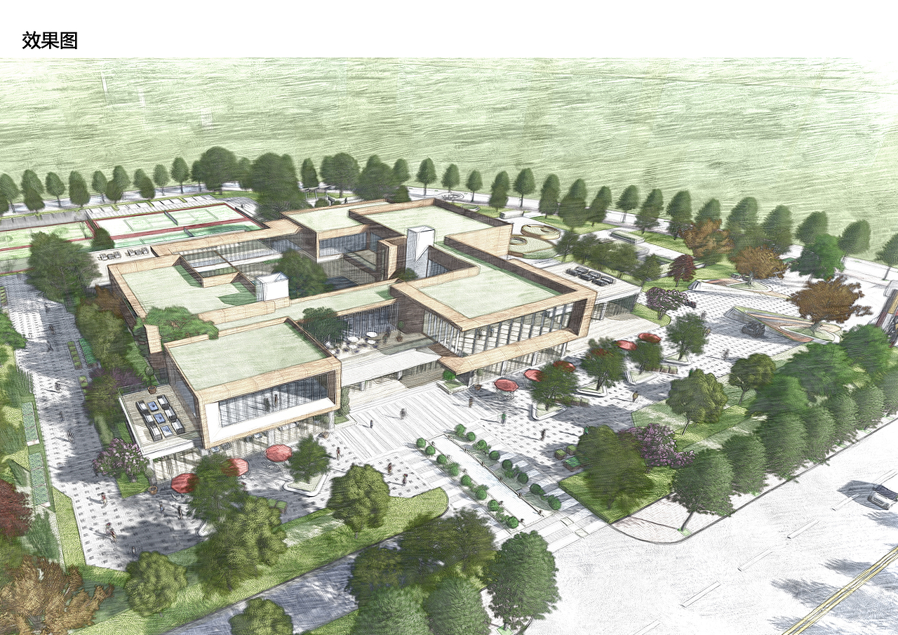 社区活动中心 — — — 个人作品备份（图ZMTY5MzY5NzM2） - 建筑/空间 - 站酷设计师止损原创素材 - 站酷ZCOOL