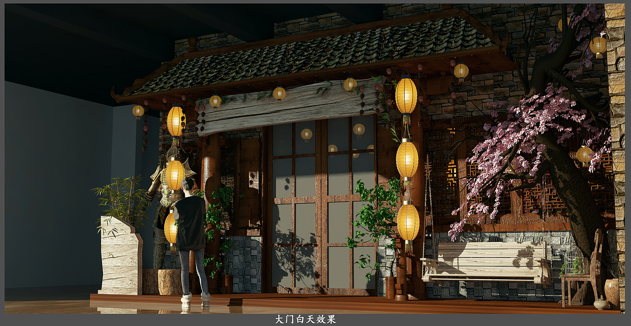 十里风·音乐餐吧（图ZMTAwOTQ4OTU2） - 家装设计 - 站酷设计师曾蓝宝原创素材 - 站酷ZCOOL