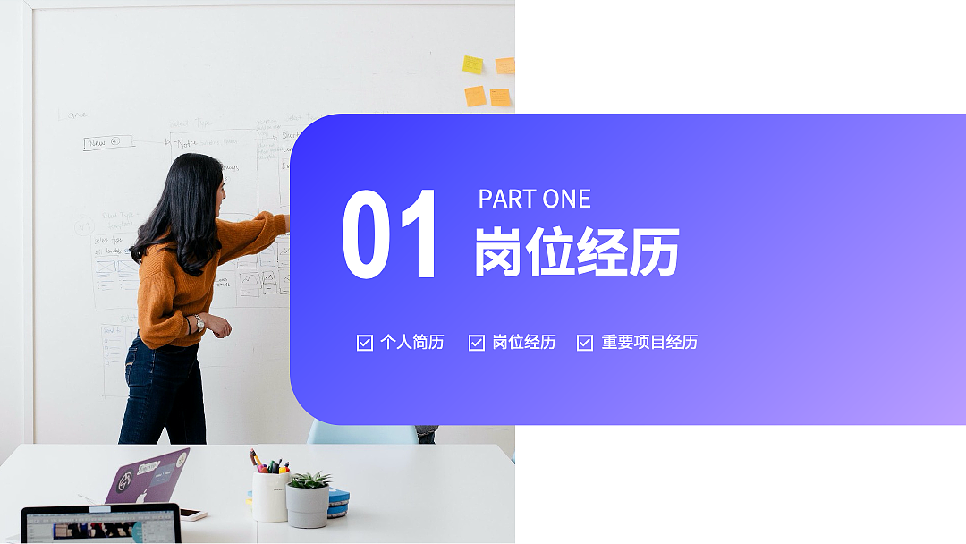 岗位竞聘述职报告 | 优势 | 竞聘助力（图ZMzAzMTQyNzQ4） - PPT/Keynote - 站酷设计师一周记PPT原创素材 - 站酷ZCOOL