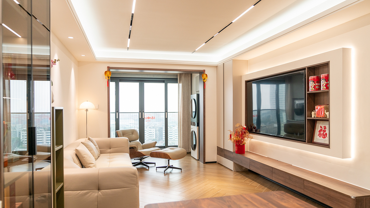 广州90方精装房改造设计