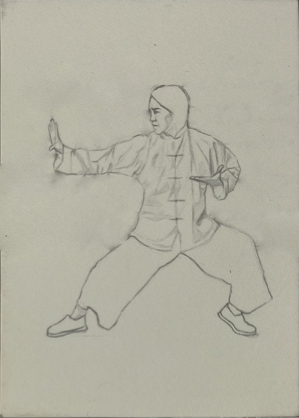 手绘卡盲盒，中国力量-2-周星驰，个人第10张作品