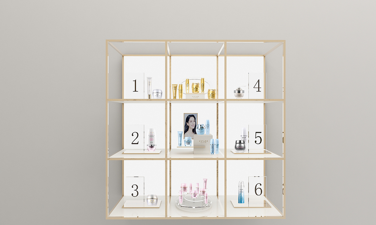 欧诗漫陈列软装概念设计