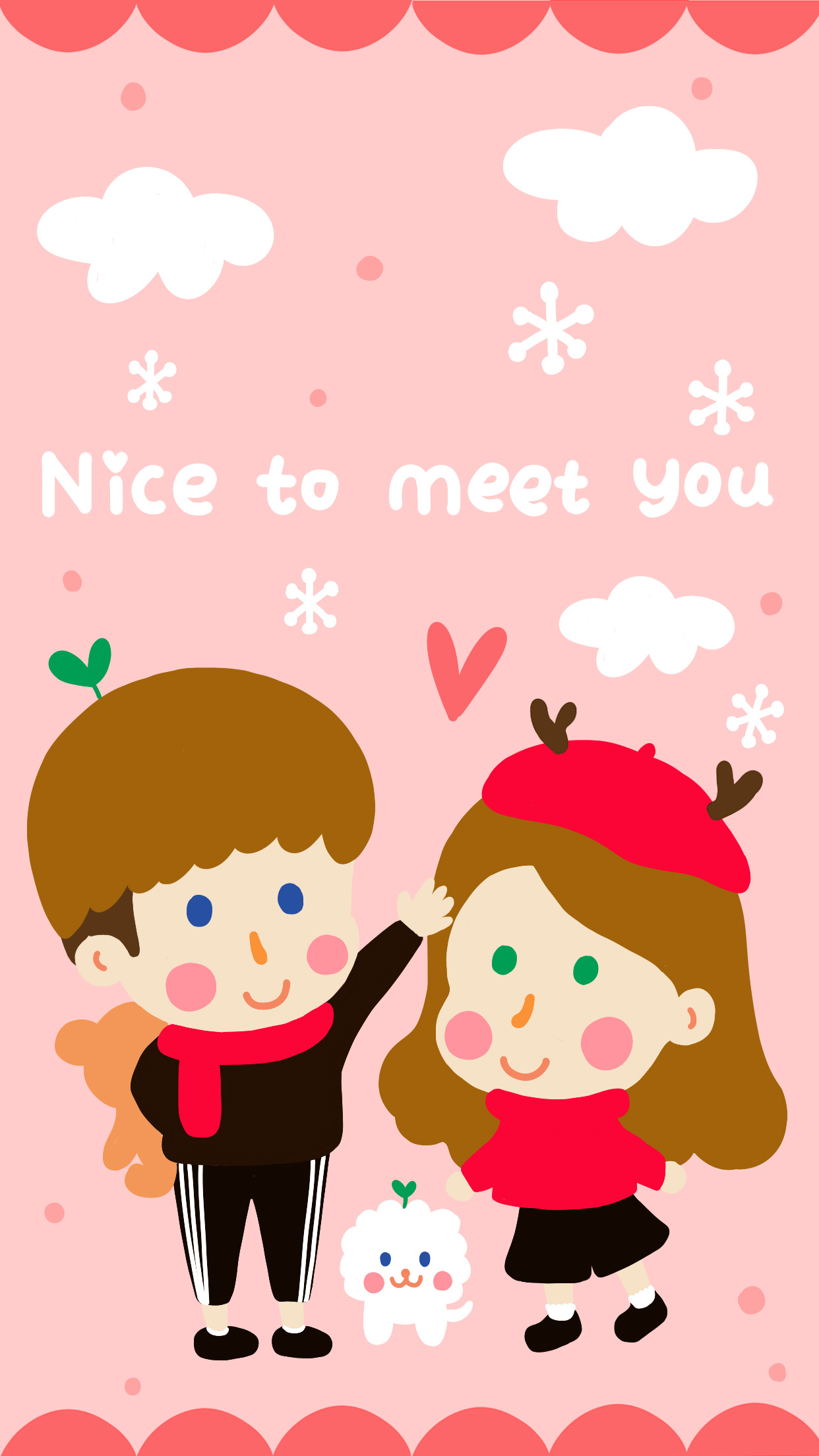 draw together数码绘画作品