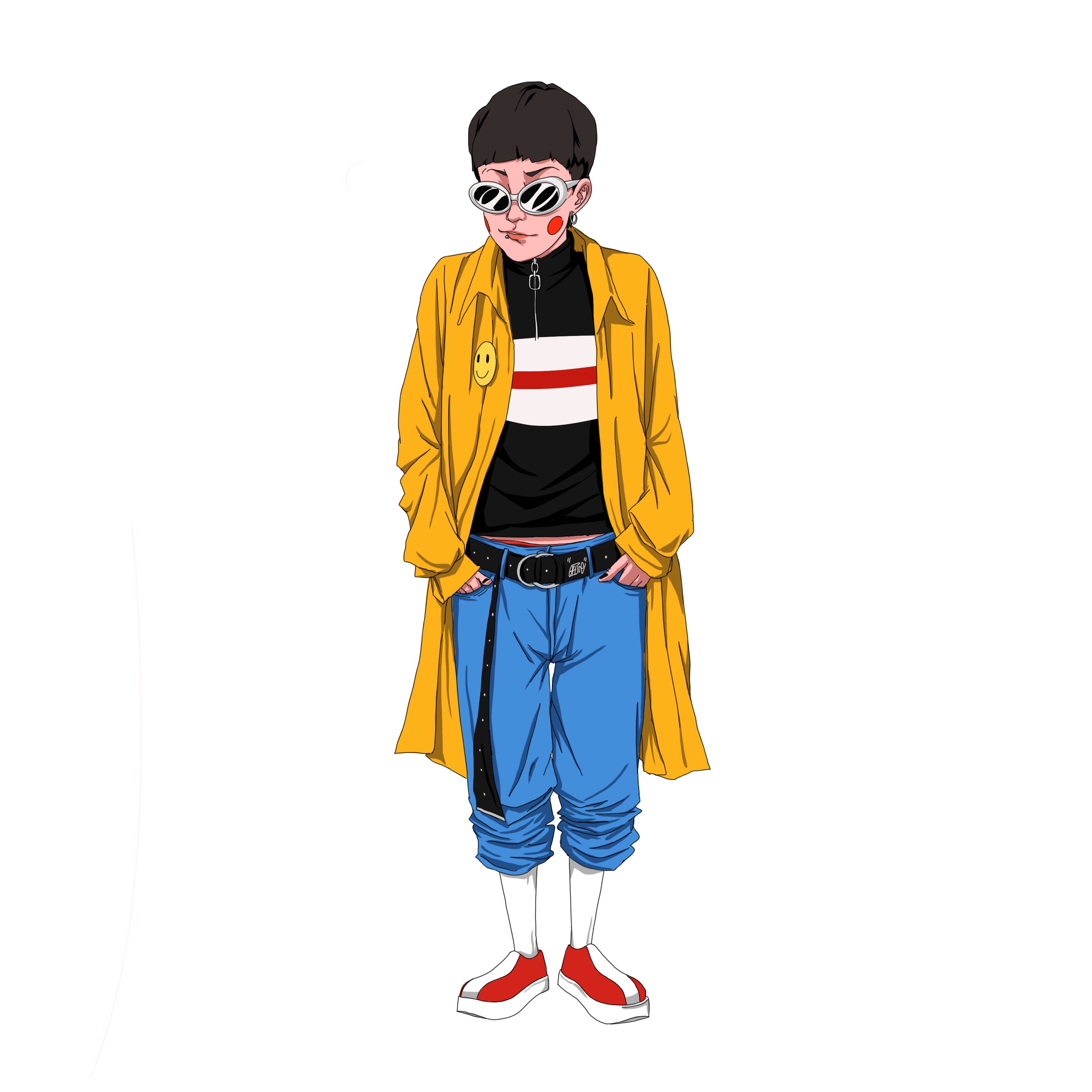 人工催吐-人物练习|插画|涂鸦/潮流|chjie人工催吐 - 原创作品 - 站酷