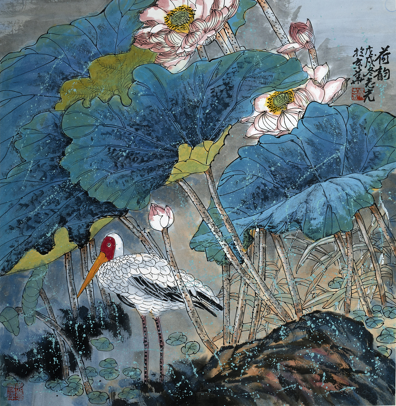 冯志光花鸟画作品欣赏