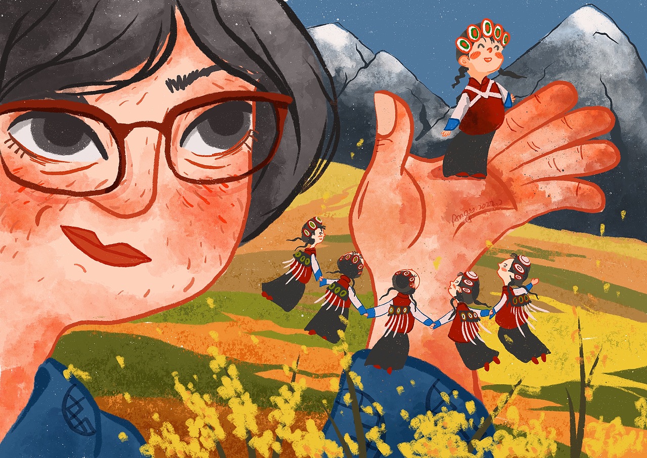 妇女节，我心目中的杰出女性（图ZMjkwNTQzOTU2） - 创作习作 - 站酷设计师安歌_Ango原创素材 - 站酷ZCOOL