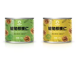 好食庄园logo 核桃仁包装设计