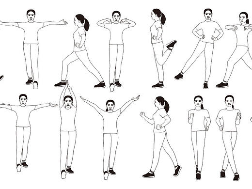 花样健走动态展示(二)