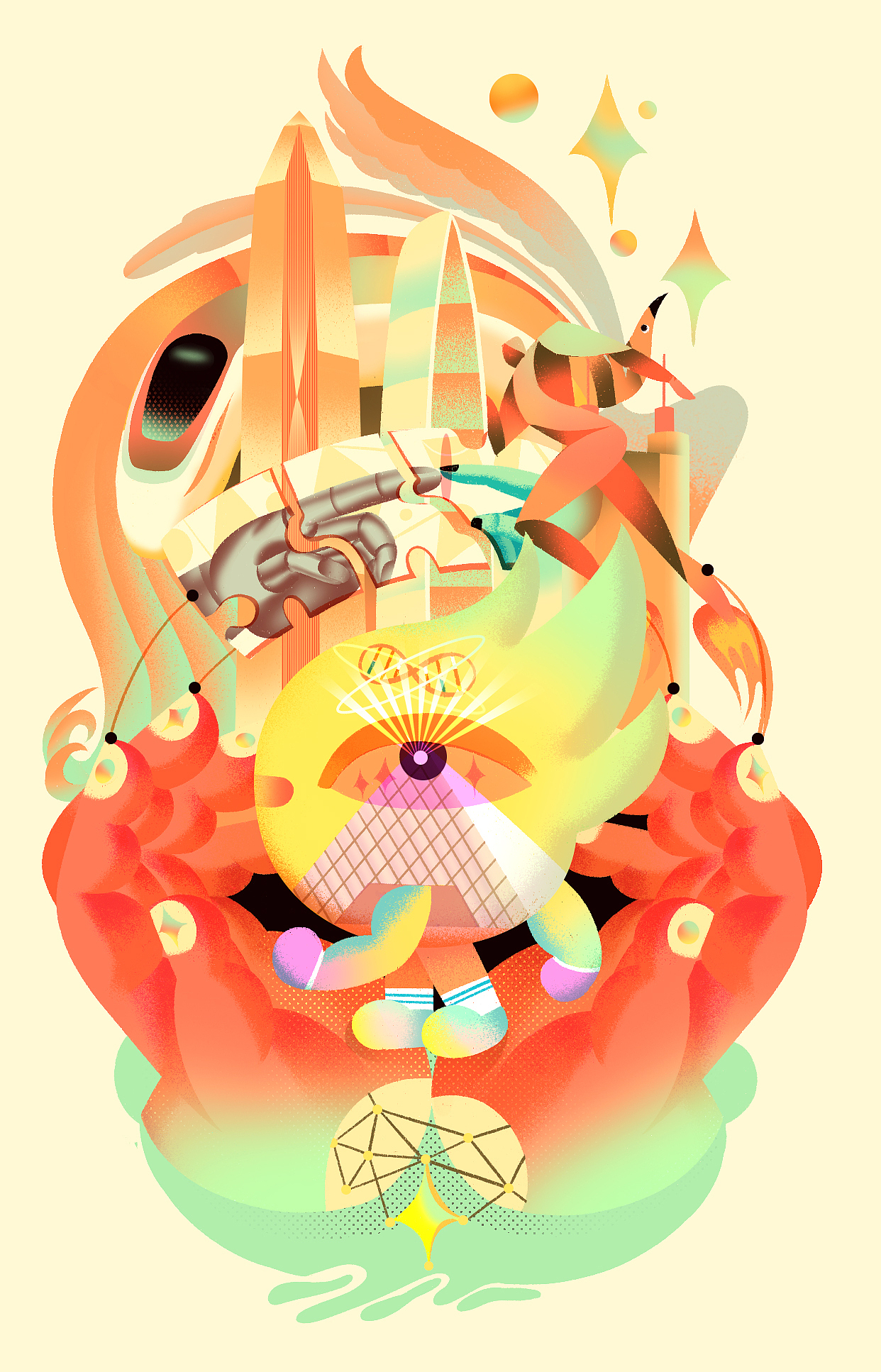 2021年中插画总结