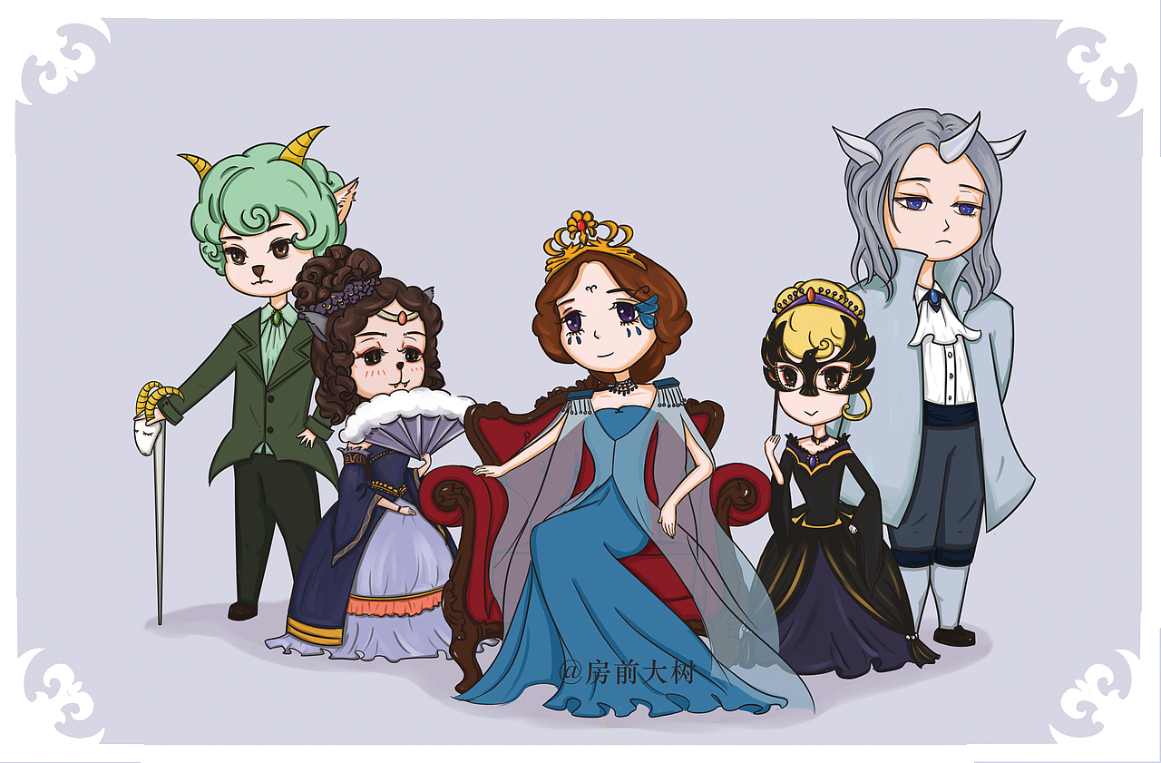 可爱的动物们（图ZMTA1OTcyNDky） - 艺术插画 - 站酷设计师_不饿_原创素材 - 站酷ZCOOL