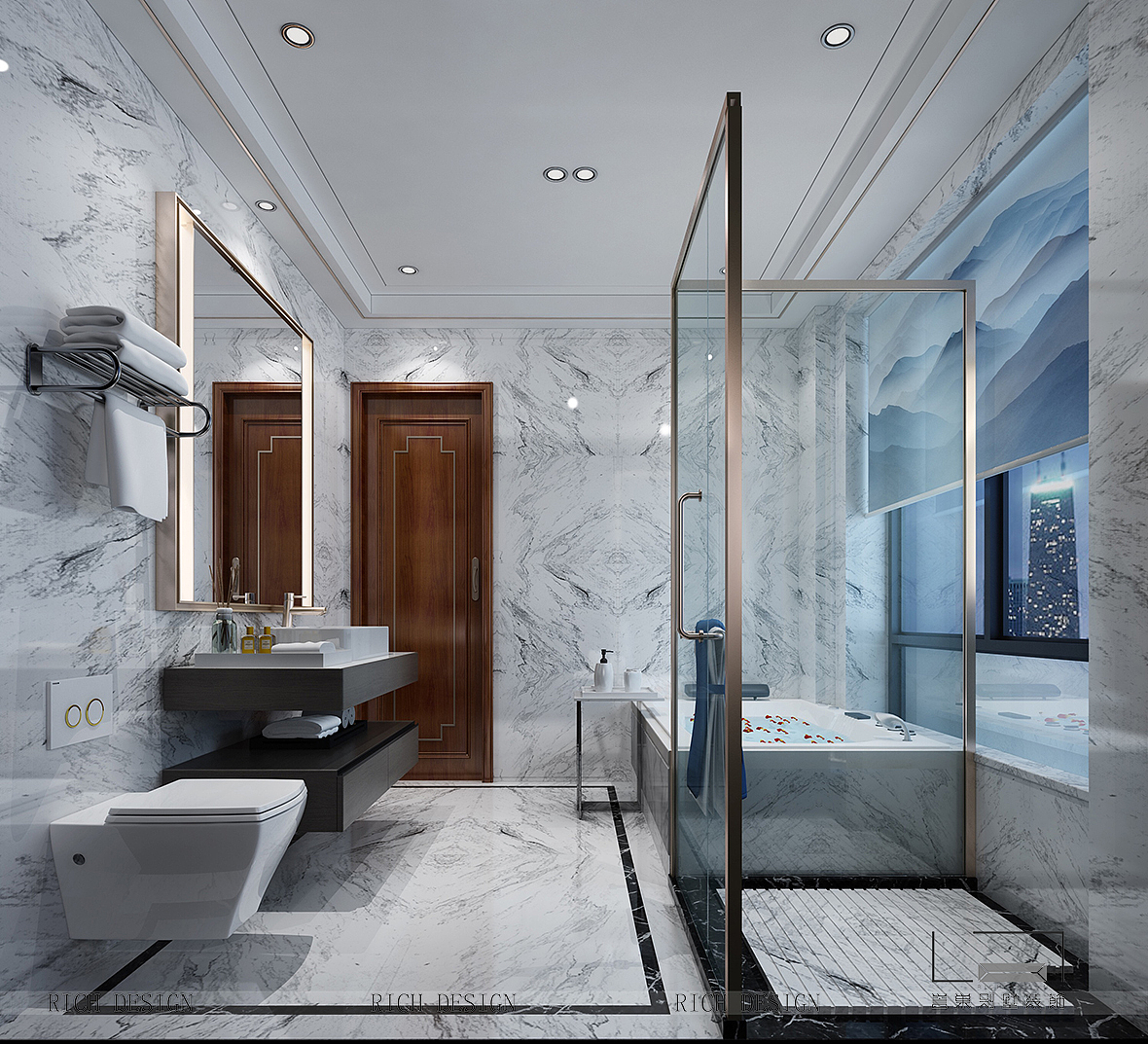 壹方中心，新中式装修装饰，深圳装修公司（图ZMTI1NjUyNTEy） - 家装设计 - 站酷设计师深圳誉巢别墅装饰原创素材 - 站酷ZCOOL