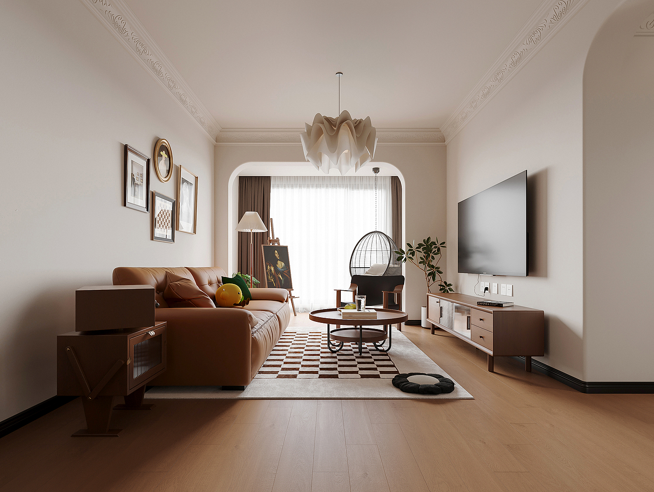 法式奶油混搭（图ZMzM0MzMzMTE2） - 家装设计 - 站酷设计师Yizzzzzzz原创素材 - 站酷ZCOOL