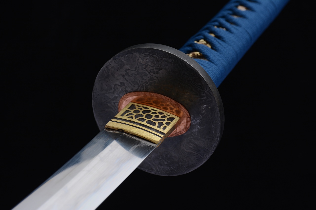 武家剑铺无字镡打刀