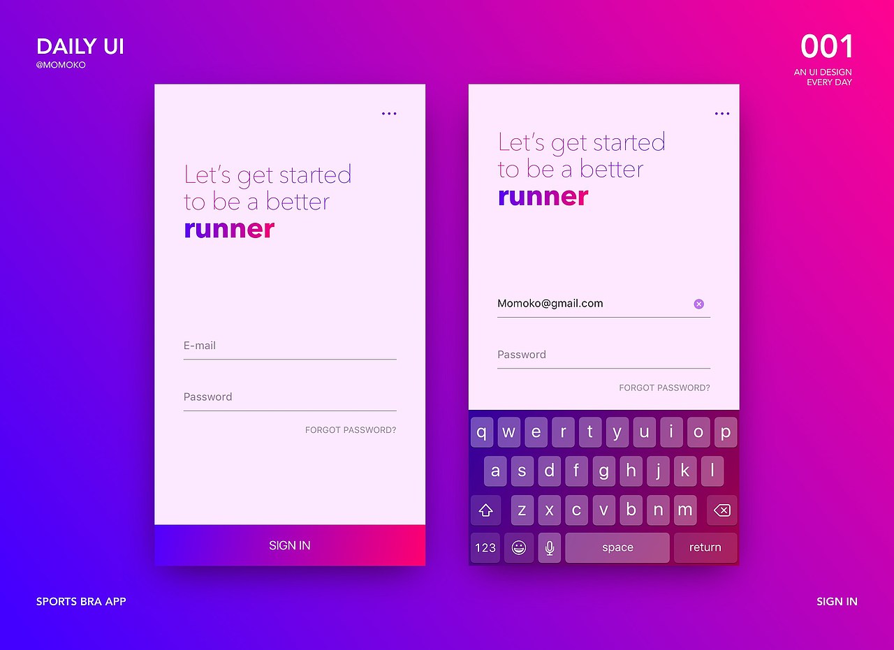 Daily UI（图ZNzI2MjY4NjQ=） - APP界面 - 站酷设计师喵顽子原创素材 - 站酷ZCOOL
