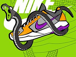nike 涂鸦